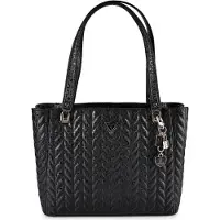 GUESS Handtasche Stacey HWGG97 41250 Schwarz