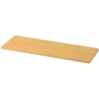 Hammerbacher Abdeckplatte aus Buche für Schrankwandkombinationen 120,5 x 43 x 2,5 cm