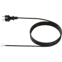 Bachmann 322.174 Zuleitung H07RN-F 3G1.50 2,0m schwarz 32/AEH 322174