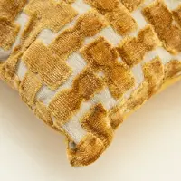 By-Boo Zierkissen Stunda - Mustard (45 x 45 cm)