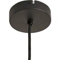LINDBY Haldor Hängeleuchte, Ø 40 cm, naturfarben, Rattan - , Haldor, dimmbar, Beige, für Wohnzimmer, Holz, Skandinavisch