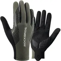 RockBros cycling gloves spring/summer/autumn, full, size: XL - green