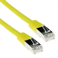 ACT Patchcord SSTP Category 6 PIMF, Yellow 25.00M, 25 m, Gelb