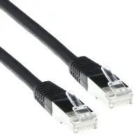 ACT 10m Cat6a SSTP 10m Cat6a S/FTP (S-STP) Schwarz Netzwerkkabel