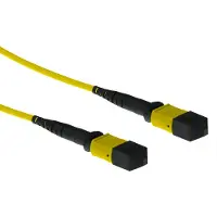 ACT 10 Meter Singlemode 9/125 OS2 Polarität A Glasfaser-Patchkabel mit MTP-Buchsen, 10 m, OS2, MTP, MTP