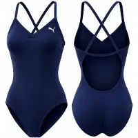 Puma Damen Badeanzug SWIM WOMEN V-NECK CROSSBACK SW
