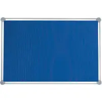 MAUL Pinnwandtafel 2000, Textil, blau, 900 x 1200 mm