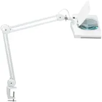 MAUL MAULvitrum LED-Lupenleuchte, 6.500 Kelvin, weiß