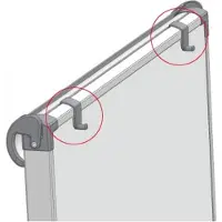 Franken Flipchartblockhalter