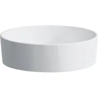 Laufen Waschtisch-Schale KARTELL 420x420x135mm o ÜL ohne Hahnloch weiß