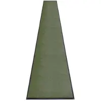 Miltex Schmutzfangmatte Eazycare Style von , eckig, antistatisch, UV-beständig, waschbar, ECONYL & Niltrilgummi, 850 x 3000 mm, chromoxidgrün