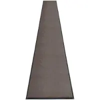 Miltex Schmutzfangmatte Eazycare Style von , eckig, antistatisch, UV-beständig, waschbar, ECONYL & Niltrilgummi, 850 x 3000 mm, graubraun