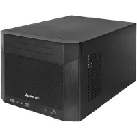 Chieftec CN-01B-OP, Cube, PC, Schwarz, Mini-ITX, SPCC, Heimbüro