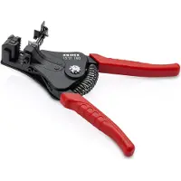 Knipex Abisolierzange L.180mm schwarz lack.Ku.-Überzug m.Öffnungsf.