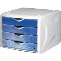 Helit Schubladenbox "Chameleon" Wasser
