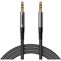 JOYROOM Stereo-Audiokabel AUX 3,5 mm Miniklinke 1,2 m schwarz (SY-A08)