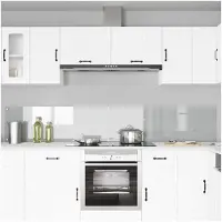 vidaXL Küchenrückwand 2 pcs Transparent 120 x 40 cm Gehärtetes Glas