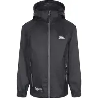 Trespass Qikpac X - Unisex Kids Packaway Jacket black / carbon (BN1) 4