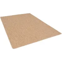 Snapstyle In- & Outdoor Flachgewebe Teppich Porto Beige Meliert Karo, Größe:140x200 cm