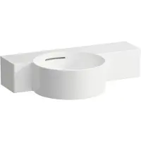 Laufen Handwaschbecken VAL 550x315mm o HL schneidbar bis 430mm weiß
