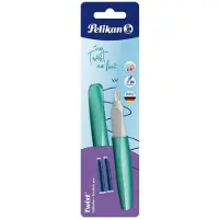 Pelikan 820172, Türkis, Kartuschenfüllsystem, Blau, Beidhändig, Deutschland, 1 Stück(e)