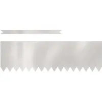 vidaXL Raseneinfassung 30 Stk. 100 x 0,05 x 30 cm Edelstahl Silber