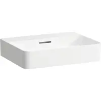 Laufen Waschtisch VAL 550x420mm m Überlauf ohne Hahnloch weiß