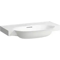 Laufen The New Classic Wastafel 80x48x16,5 cm met overloop z/kraangat Wit