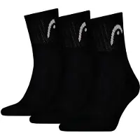 Head Socks Tennis Club Short Crew Black (3x)