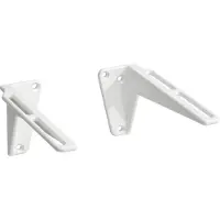 Laufen Sonar Winkelträger-Set für Sonar Waschtisch-Schalen, weiß, H8943400000001
