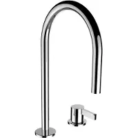 Laufen H3113320042201 2-Loch WT-Mischer K-Ausld. 166