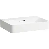 Laufen Aufsatzwaschtisch VAL 600x420mm m ÜL ohne Hahnloch weiß LCC