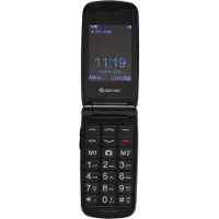 Denver BAS-24800L, Klapphandy, Dual-SIM, 6,1 cm (2.4"), 0,3 MP, Bluetooth, Schwarz