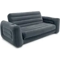 Intex Schlafsofa Pull-Out Sofa aufblasbar mit Schlaffunktion Queen-Size