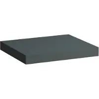 Laufen LANI Waschtischplatte, ohne Ausschnitt, 585x495x65mm, H4046401122661, Farbe: Verkehrsgrau