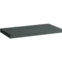 Laufen LANI Waschtischplatte, ohne Ausschnitt, 985x495x65mm, H4046601122661, Farbe: Verkehrsgrau