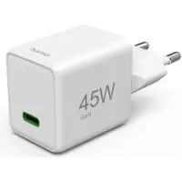 Hama Super Mini Qc+pd+gan Usb-c-wandladegerät 45w