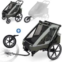 ABC Design 3in1 Fahrradanhänger & Kinderwagen Tour