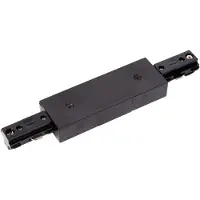 Lucide 1-Phase Mitteleinspeiser Track in Schwarz Einzel