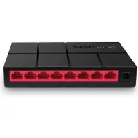 Mercusys 8-Port 10/100/1,000 Mbps Desktop Switch, Unmanaged, Gigabit Ethernet (10/100/1000), Vollduplex