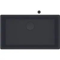 Franke Maris Unterbauspüle Fragranitbecken MRG 110-72 Black Matt Drehknopf ab 80 cm 125.0683.236 - inkl.