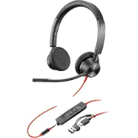 HP Poly 3325 Usb-c +3.5+usb-c/a Voip-kopfhörer