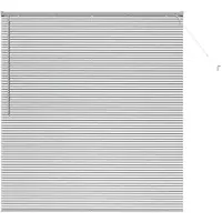 vidaXL Venezianische Jalousien Silber 175 x 160 cm Aluminium