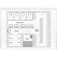 Djois Sichthülle 3L DIN A4 PP (Polypropylen) 220 mm x 338 mm Transparent