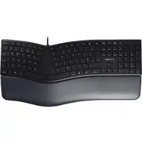 Cherry KC 4500 ERGO, ergonomische Tastatur, schwarz, UK Layout QWERTY