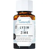 Naturafit Lysin+zink Kapseln 60 St