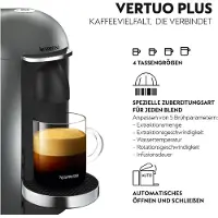 Krups Vertuo Plus Deluxe Nespresso-Maschine XN900TNL