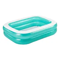 Bestway Family Pool eckig - 200 x 146 x 48 cm türkis