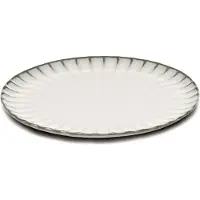Serax Frühstücksteller Inku Tableware White M 21 cm