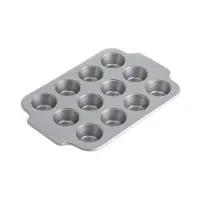KitchenAid Backform Muffins Aluminized Steel Bakeware Grey